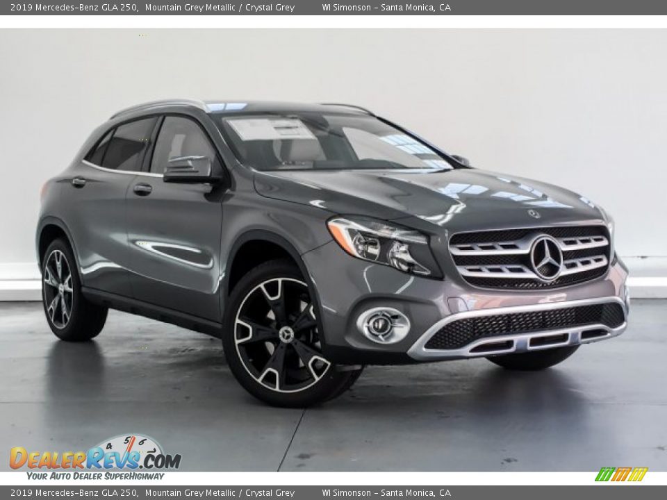 2019 Mercedes-Benz GLA 250 Mountain Grey Metallic / Crystal Grey Photo #10