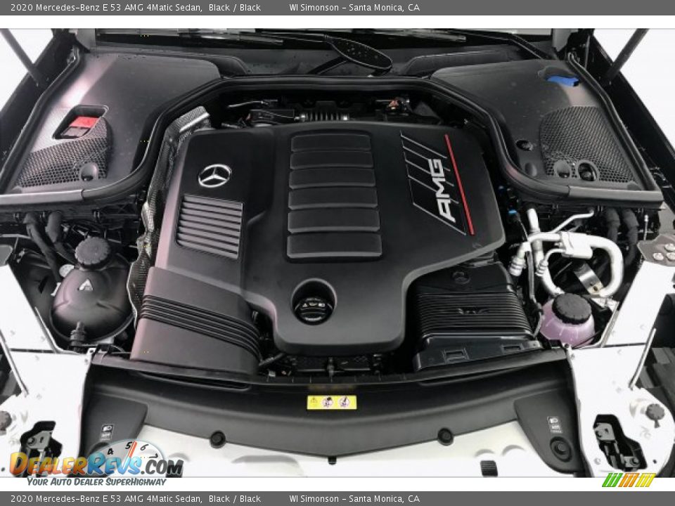 2020 Mercedes-Benz E 53 AMG 4Matic Sedan 3.0 Liter Turbocharged DOHC 24-Valve VVT Inline 6 Cylinder w/EQ Boost Engine Photo #8