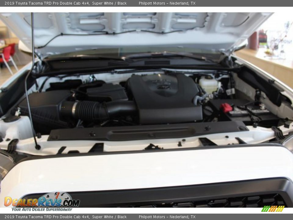 2019 Toyota Tacoma TRD Pro Double Cab 4x4 Super White / Black Photo #22