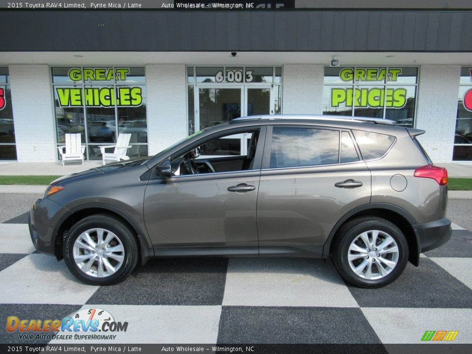 2015 Toyota RAV4 Limited Pyrite Mica / Latte Photo #1