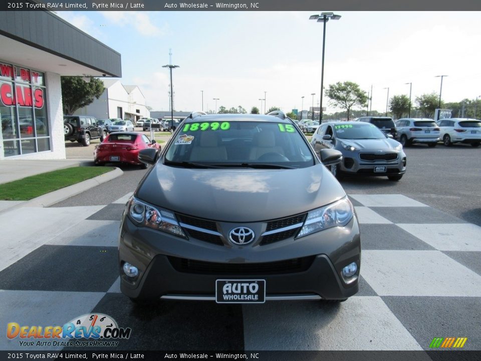 2015 Toyota RAV4 Limited Pyrite Mica / Latte Photo #2