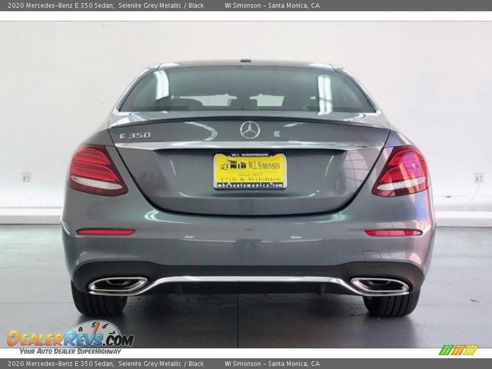 2020 Mercedes-Benz E 350 Sedan Selenite Grey Metallic / Black Photo #3