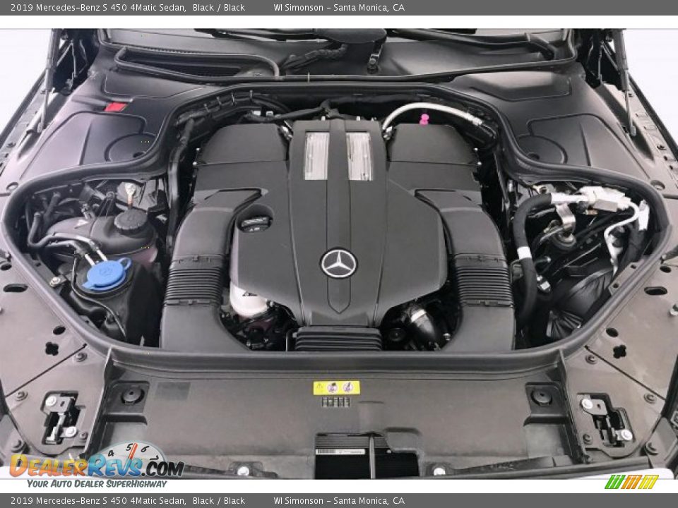 2019 Mercedes-Benz S 450 4Matic Sedan 3.0 Liter DI biturbo DOHC 24-Valve VVT V6 Engine Photo #7