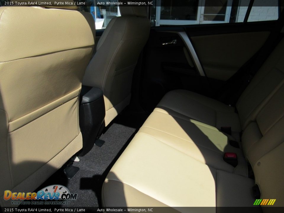 2015 Toyota RAV4 Limited Pyrite Mica / Latte Photo #10