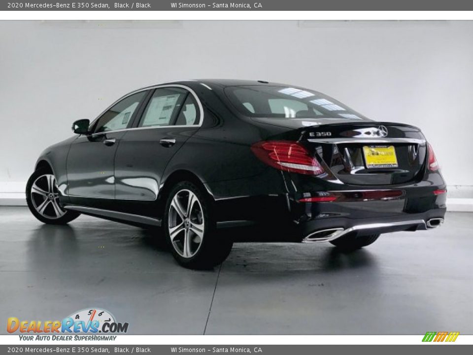 2020 Mercedes-Benz E 350 Sedan Black / Black Photo #2
