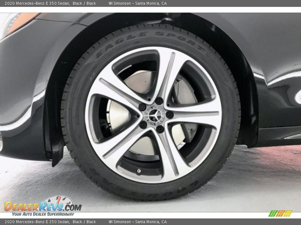 2020 Mercedes-Benz E 350 Sedan Black / Black Photo #9