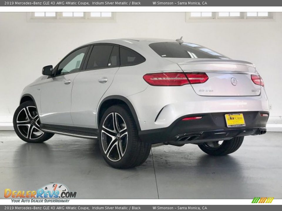 2019 Mercedes-Benz GLE 43 AMG 4Matic Coupe Iridium Silver Metallic / Black Photo #2