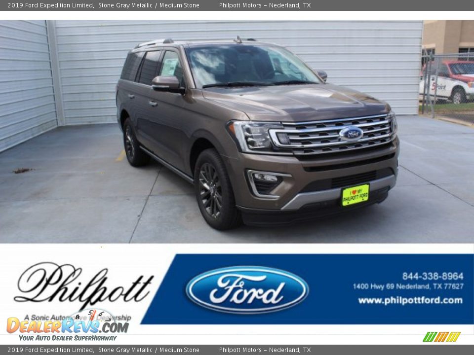 2019 Ford Expedition Limited Stone Gray Metallic / Medium Stone Photo #1