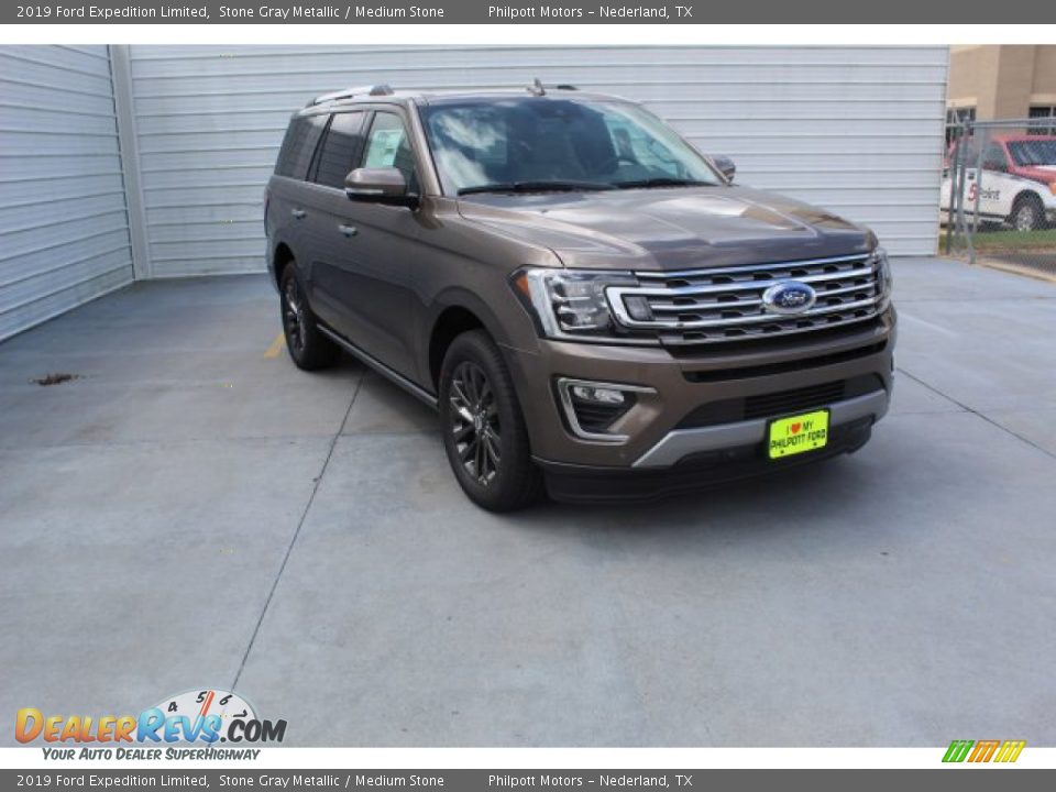 2019 Ford Expedition Limited Stone Gray Metallic / Medium Stone Photo #2