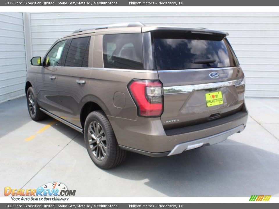 2019 Ford Expedition Limited Stone Gray Metallic / Medium Stone Photo #6