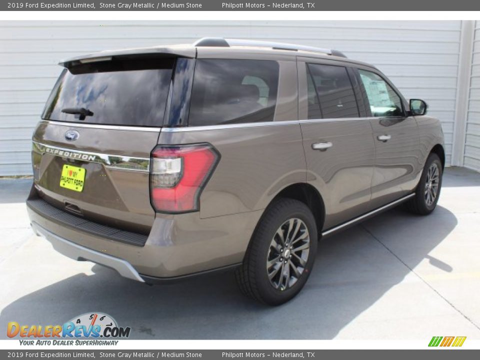 2019 Ford Expedition Limited Stone Gray Metallic / Medium Stone Photo #8