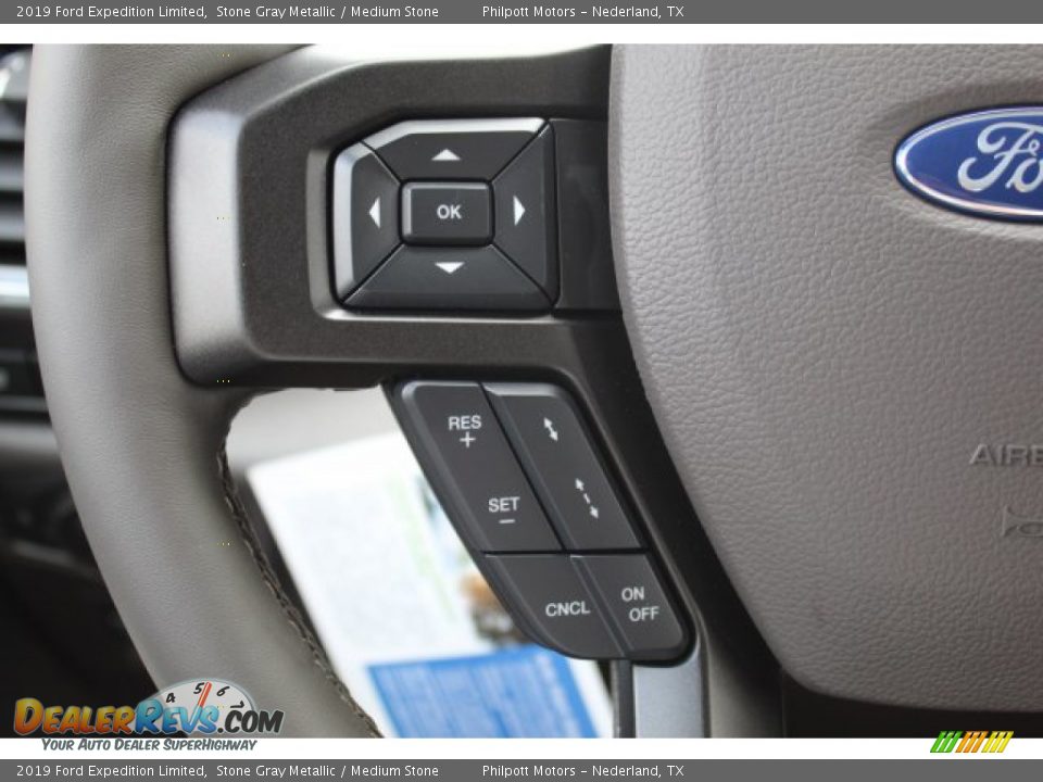 2019 Ford Expedition Limited Steering Wheel Photo #12
