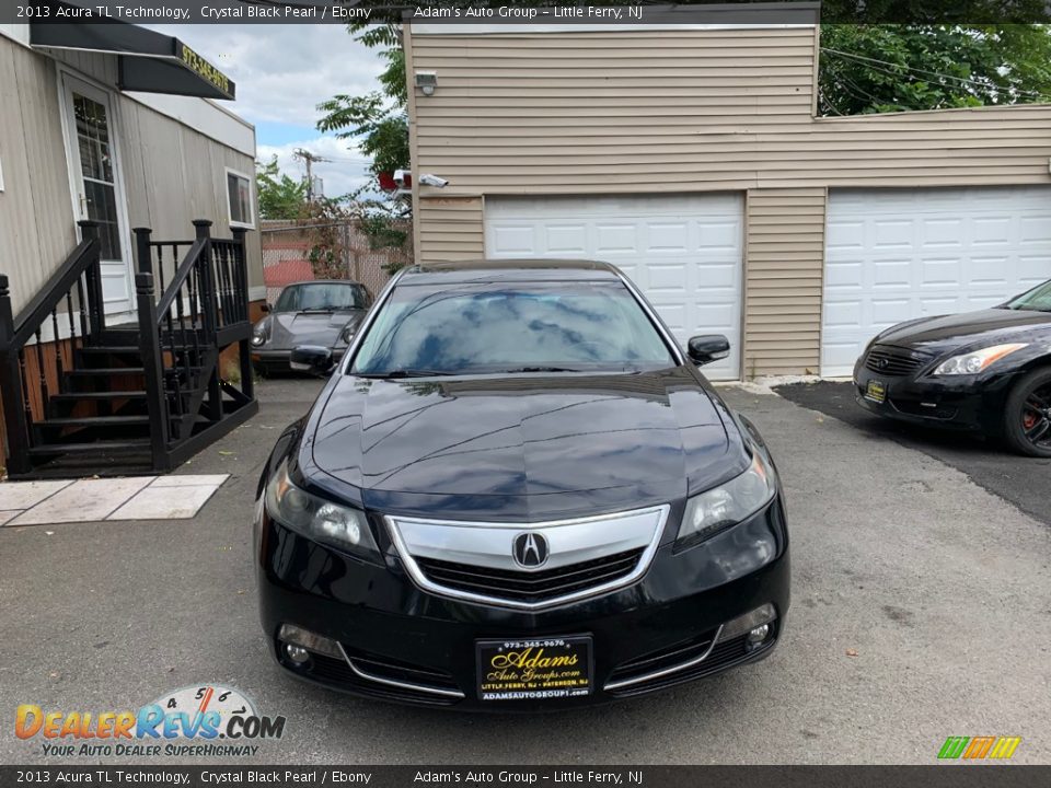 2013 Acura TL Technology Crystal Black Pearl / Ebony Photo #3