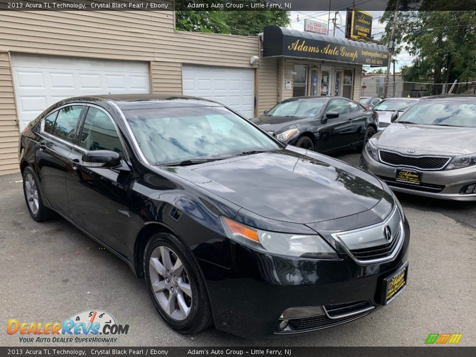 2013 Acura TL Technology Crystal Black Pearl / Ebony Photo #4