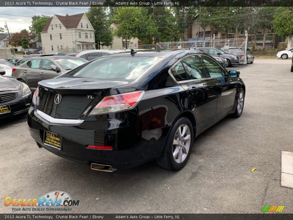 2013 Acura TL Technology Crystal Black Pearl / Ebony Photo #5