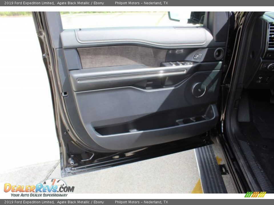 2019 Ford Expedition Limited Agate Black Metallic / Ebony Photo #9