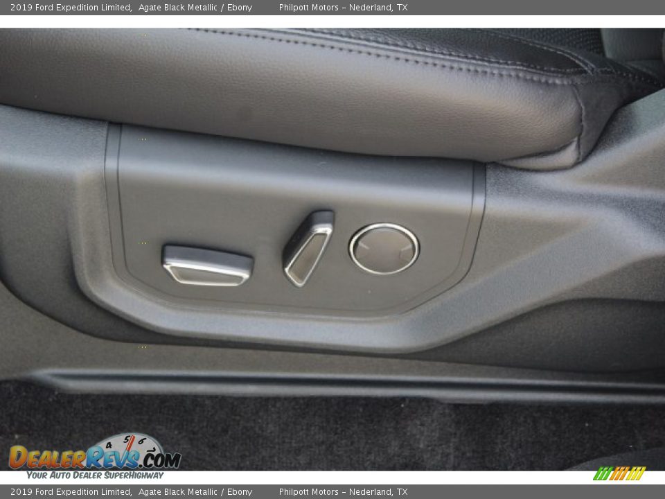 2019 Ford Expedition Limited Agate Black Metallic / Ebony Photo #11