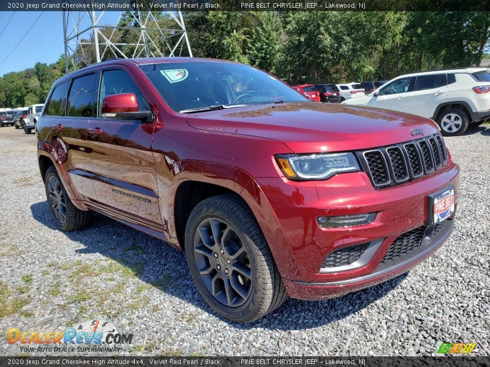 2020 Jeep Grand Cherokee High Altitude 4x4 Velvet Red Pearl / Black Photo #1