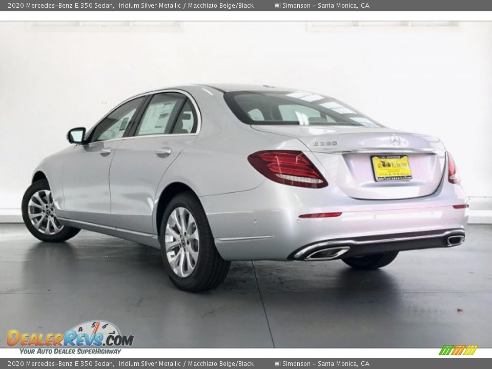 2020 Mercedes-Benz E 350 Sedan Iridium Silver Metallic / Macchiato Beige/Black Photo #2