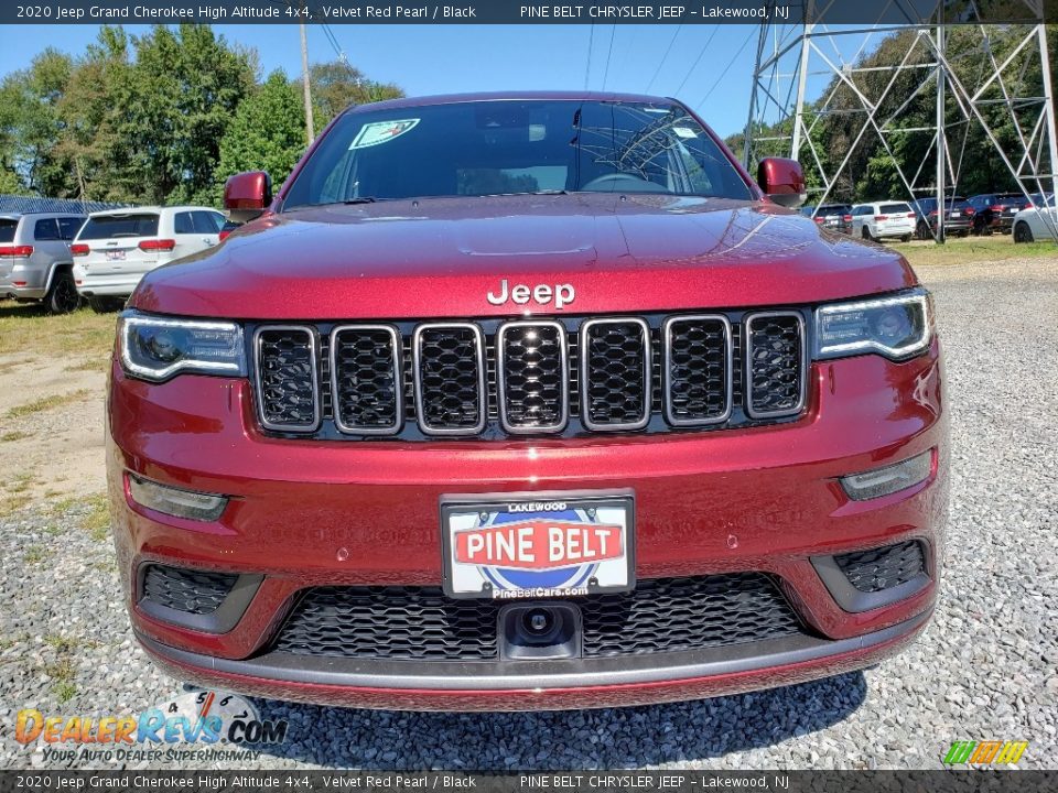 2020 Jeep Grand Cherokee High Altitude 4x4 Velvet Red Pearl / Black Photo #2