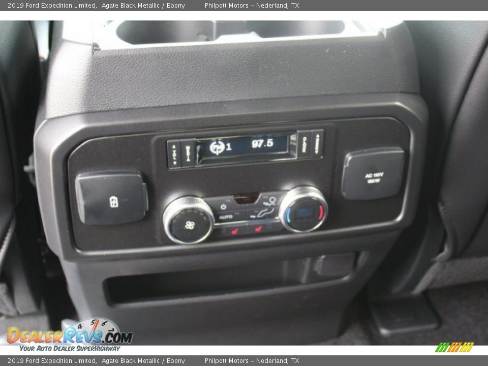 2019 Ford Expedition Limited Agate Black Metallic / Ebony Photo #22