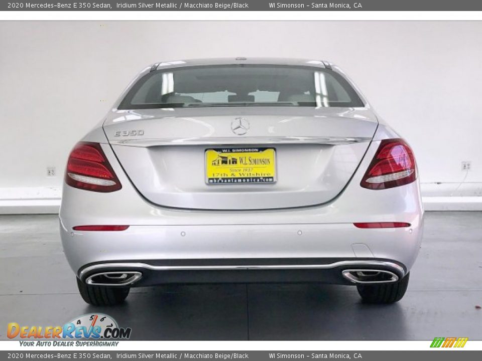 2020 Mercedes-Benz E 350 Sedan Iridium Silver Metallic / Macchiato Beige/Black Photo #3