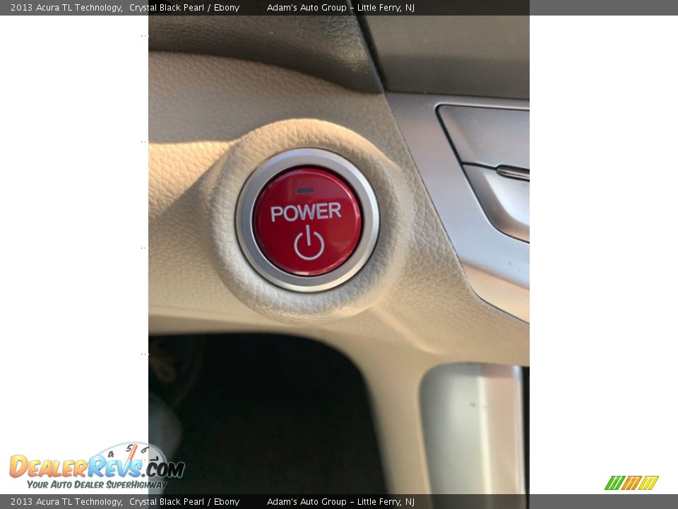 2013 Acura TL Technology Crystal Black Pearl / Ebony Photo #12