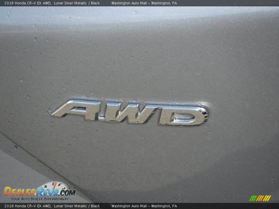 2018 Honda CR-V EX AWD Lunar Silver Metallic / Black Photo #10