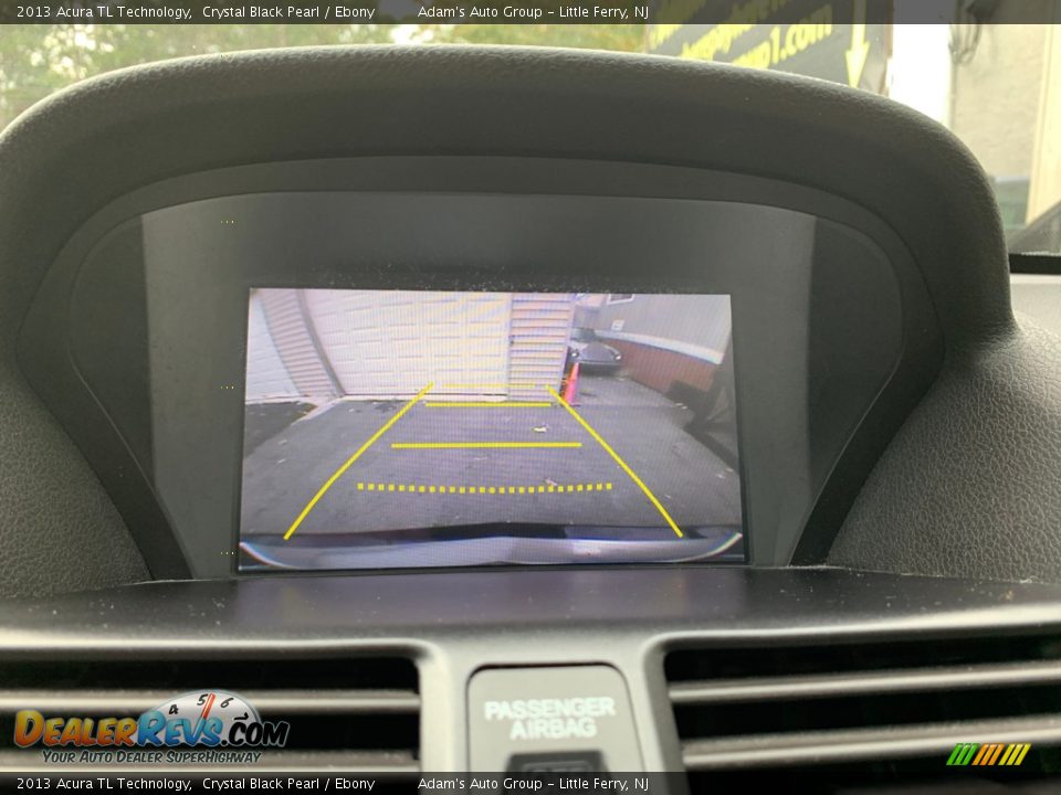2013 Acura TL Technology Crystal Black Pearl / Ebony Photo #13