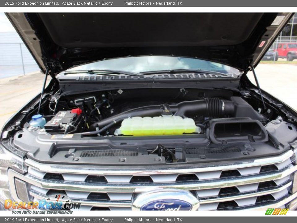 2019 Ford Expedition Limited Agate Black Metallic / Ebony Photo #27