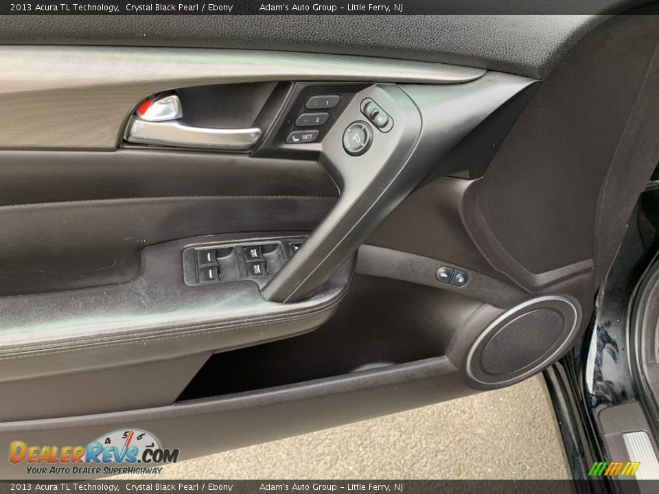 2013 Acura TL Technology Crystal Black Pearl / Ebony Photo #18