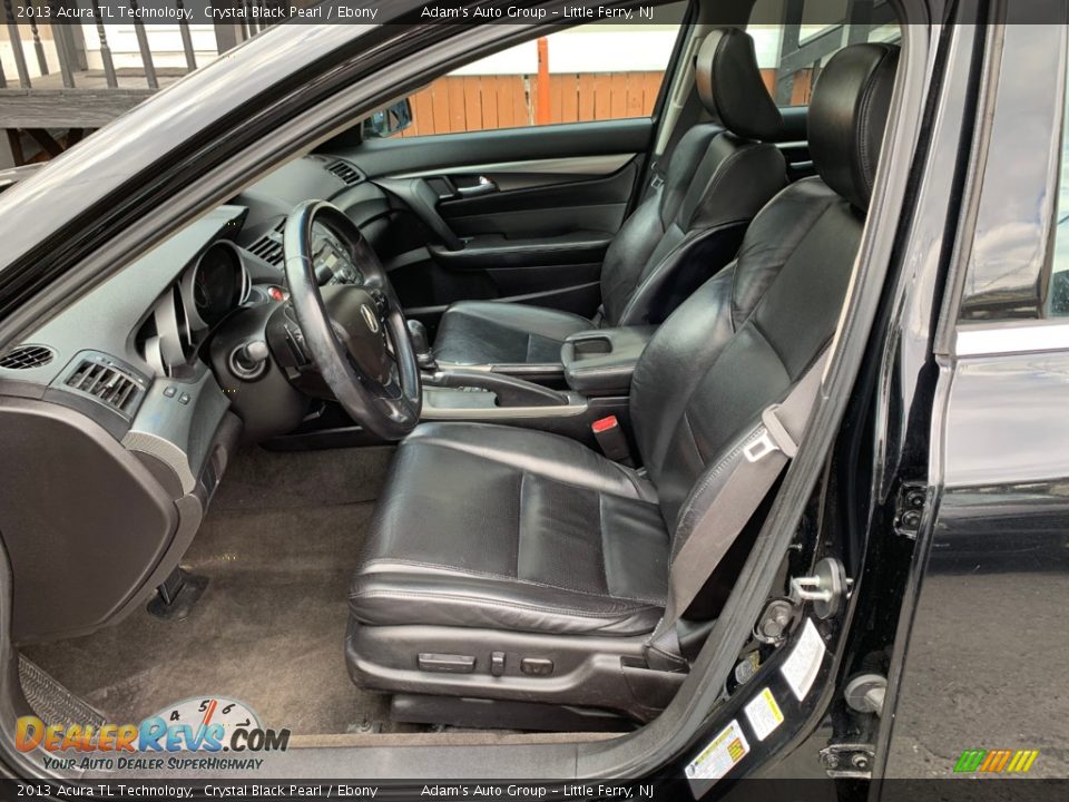 2013 Acura TL Technology Crystal Black Pearl / Ebony Photo #19