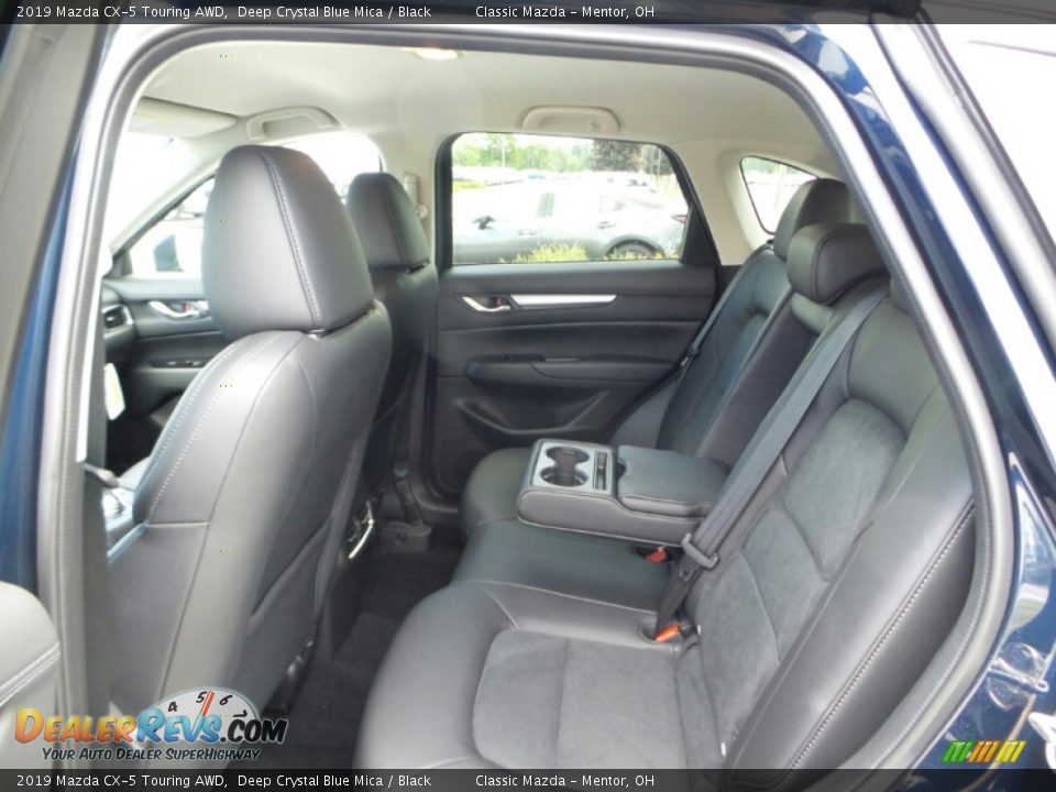 2019 Mazda CX-5 Touring AWD Deep Crystal Blue Mica / Black Photo #9