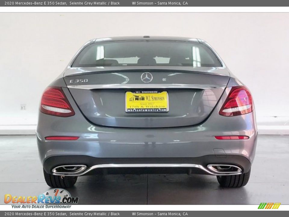 2020 Mercedes-Benz E 350 Sedan Selenite Grey Metallic / Black Photo #3