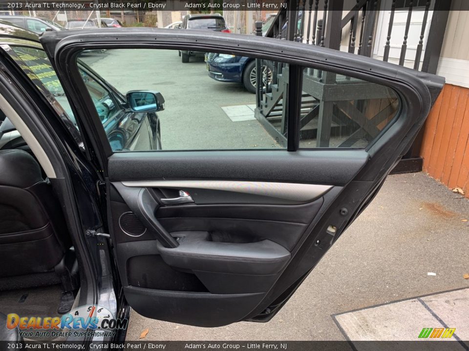 2013 Acura TL Technology Crystal Black Pearl / Ebony Photo #23
