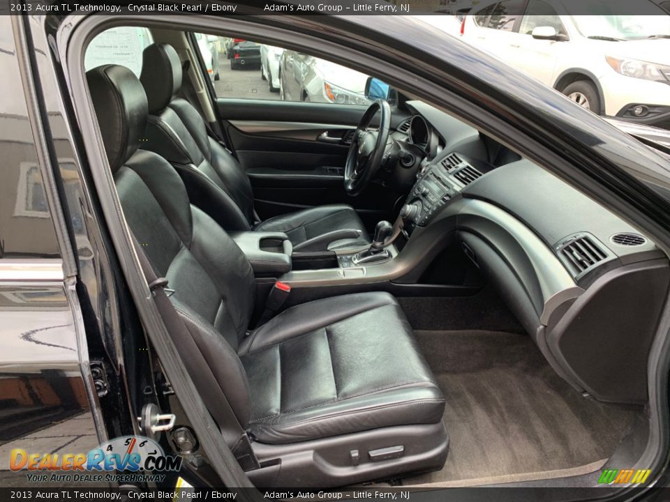 2013 Acura TL Technology Crystal Black Pearl / Ebony Photo #26