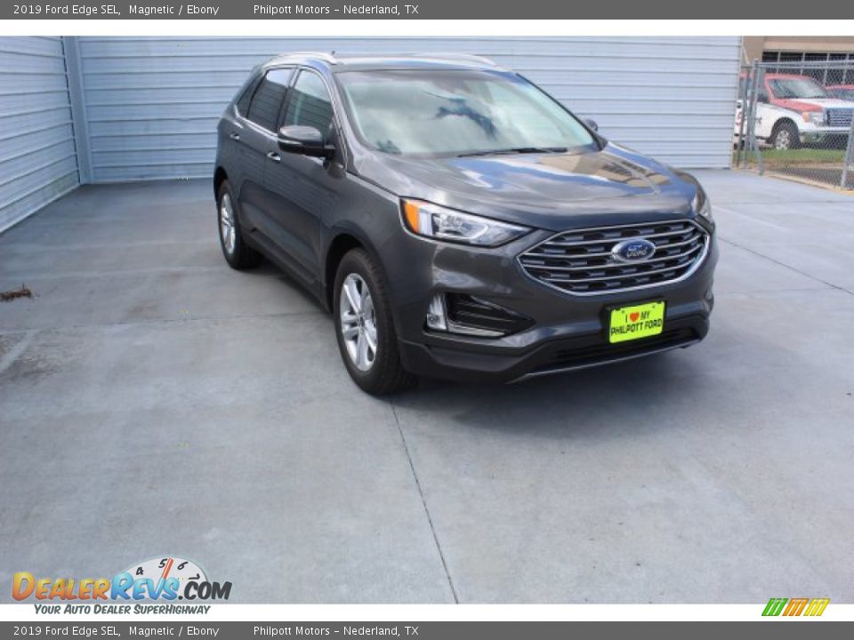 2019 Ford Edge SEL Magnetic / Ebony Photo #2