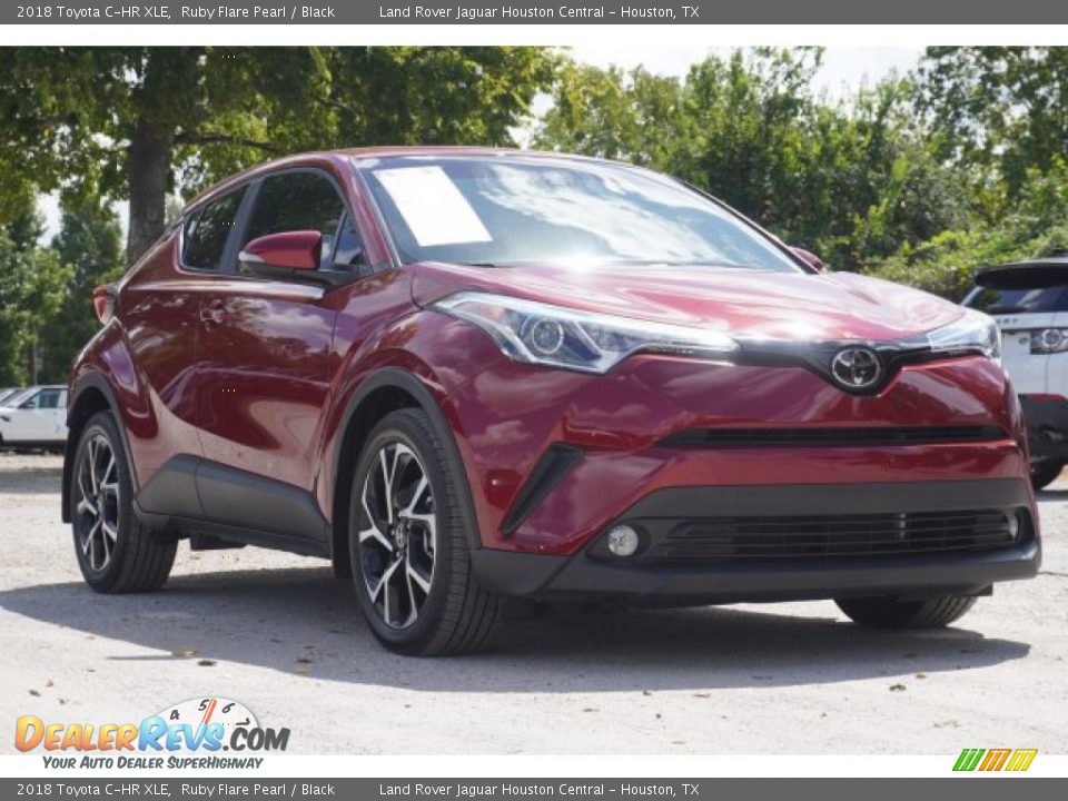 2018 Toyota C-HR XLE Ruby Flare Pearl / Black Photo #3