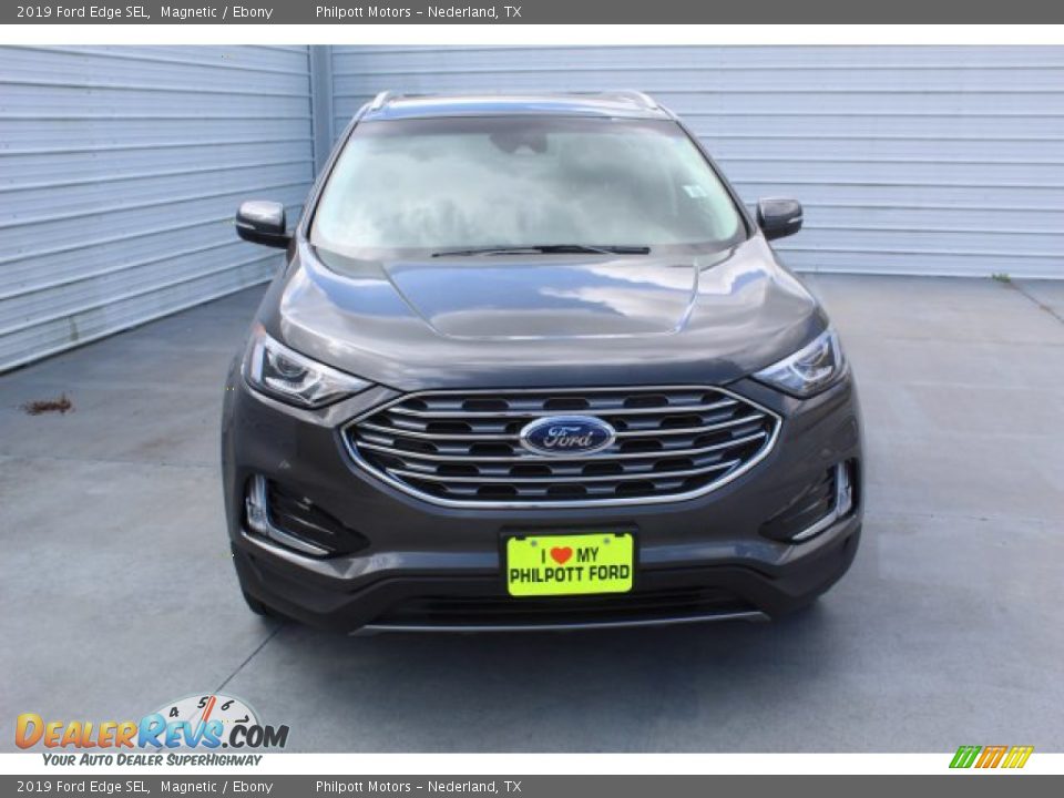 2019 Ford Edge SEL Magnetic / Ebony Photo #3