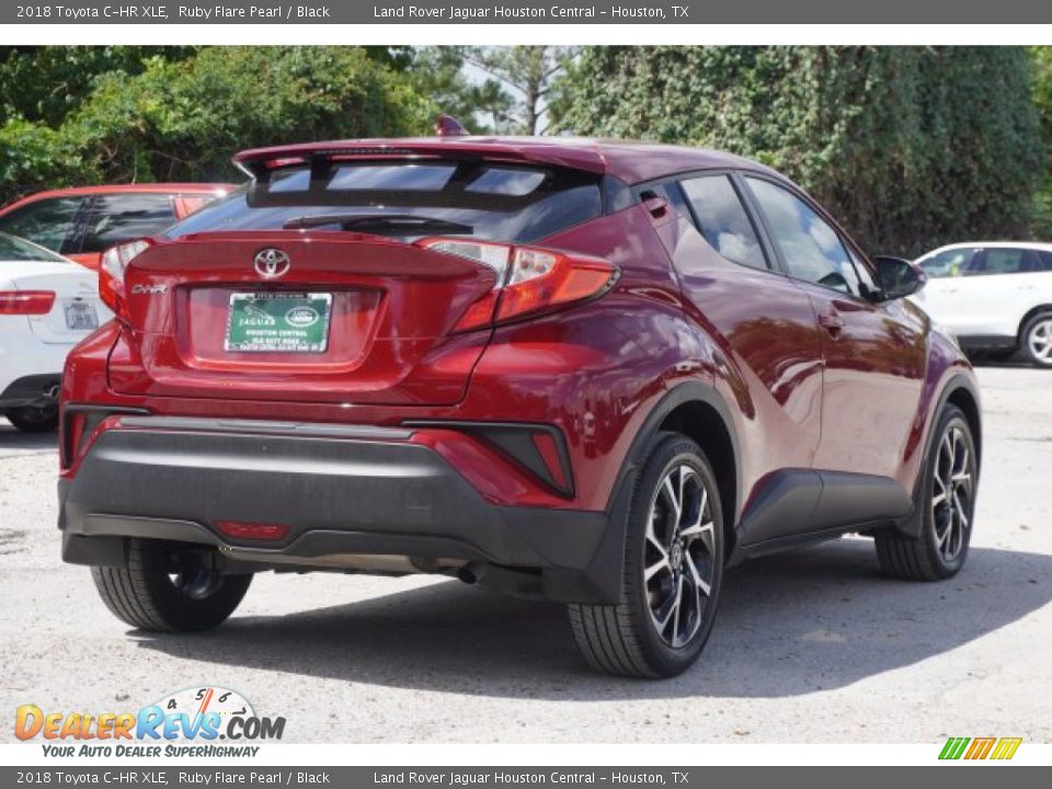 2018 Toyota C-HR XLE Ruby Flare Pearl / Black Photo #5