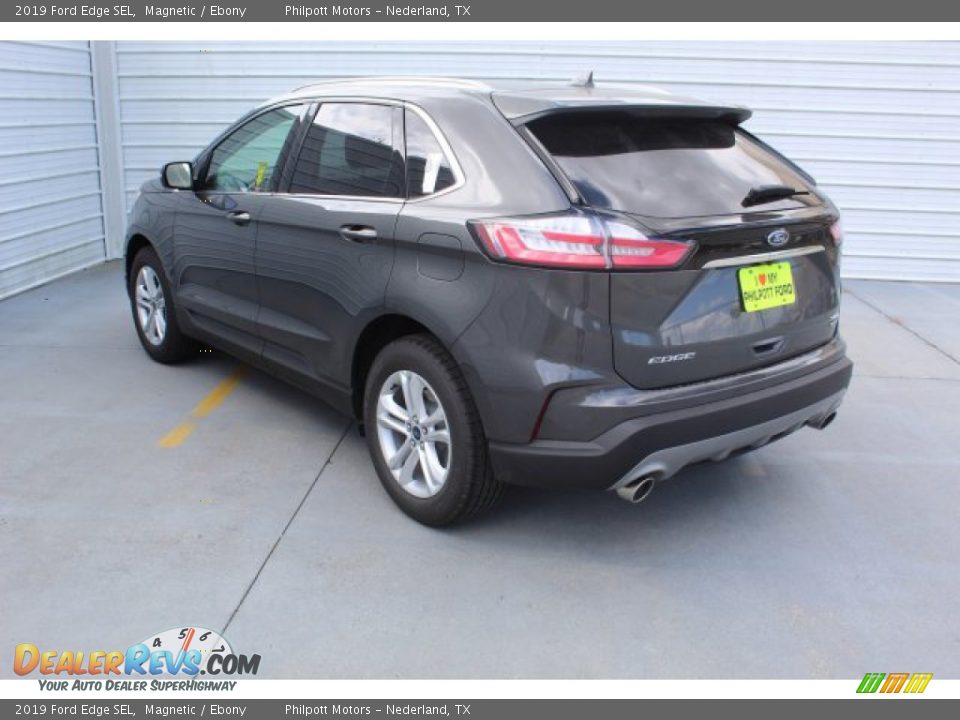 2019 Ford Edge SEL Magnetic / Ebony Photo #6
