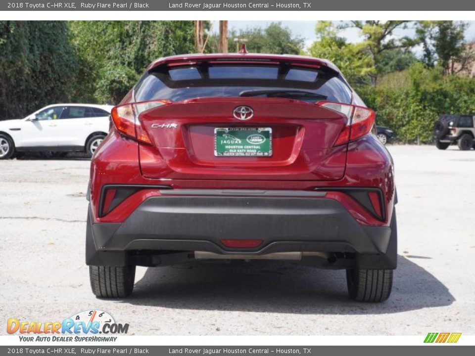 2018 Toyota C-HR XLE Ruby Flare Pearl / Black Photo #6