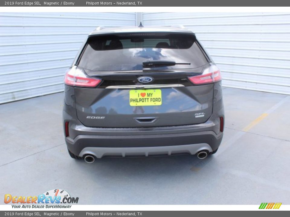 2019 Ford Edge SEL Magnetic / Ebony Photo #7