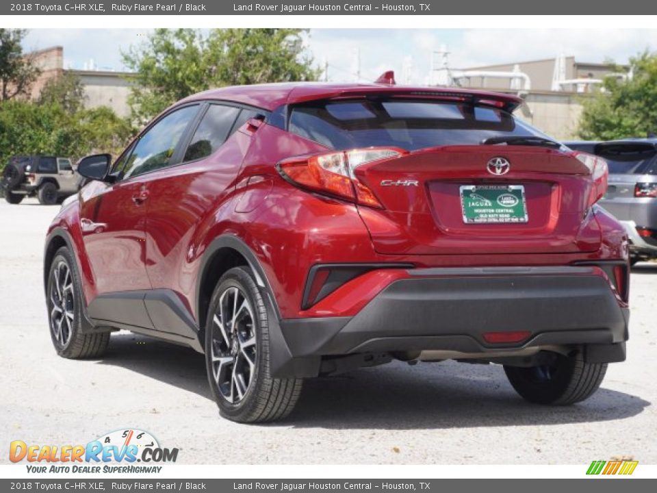 2018 Toyota C-HR XLE Ruby Flare Pearl / Black Photo #7