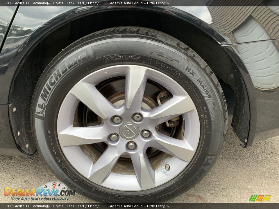 2013 Acura TL Technology Crystal Black Pearl / Ebony Photo #29