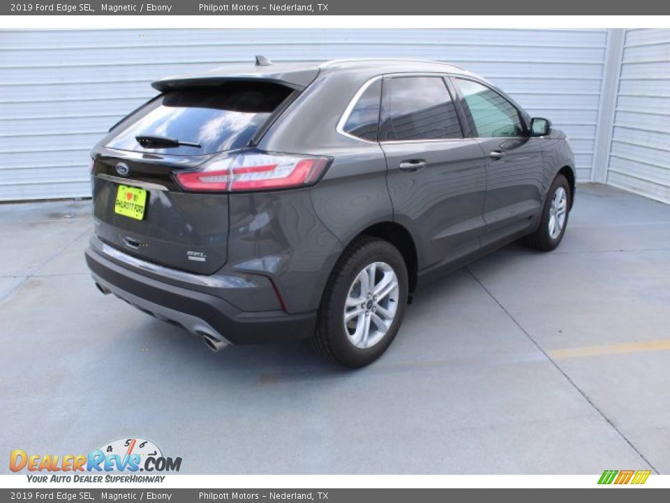 2019 Ford Edge SEL Magnetic / Ebony Photo #8