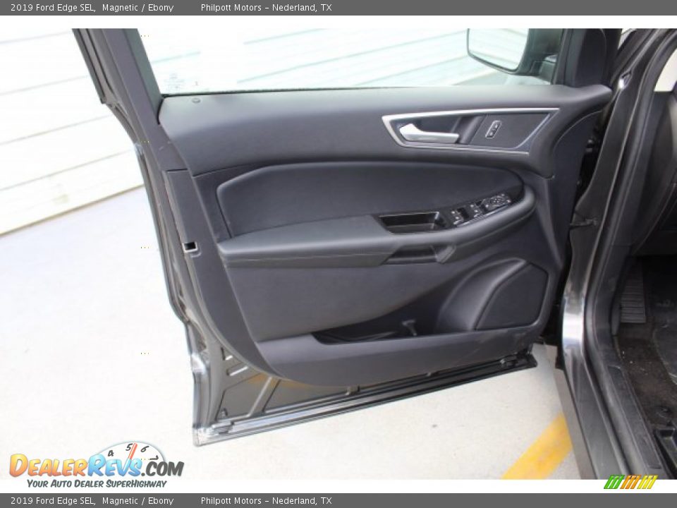 2019 Ford Edge SEL Magnetic / Ebony Photo #9