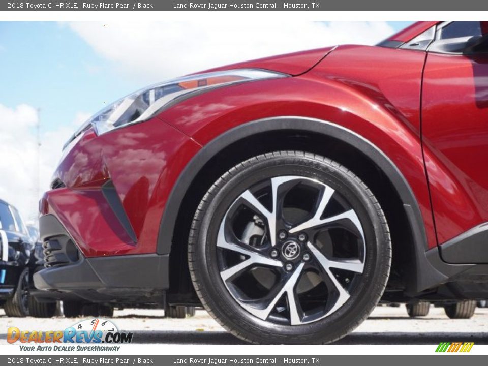 2018 Toyota C-HR XLE Ruby Flare Pearl / Black Photo #8