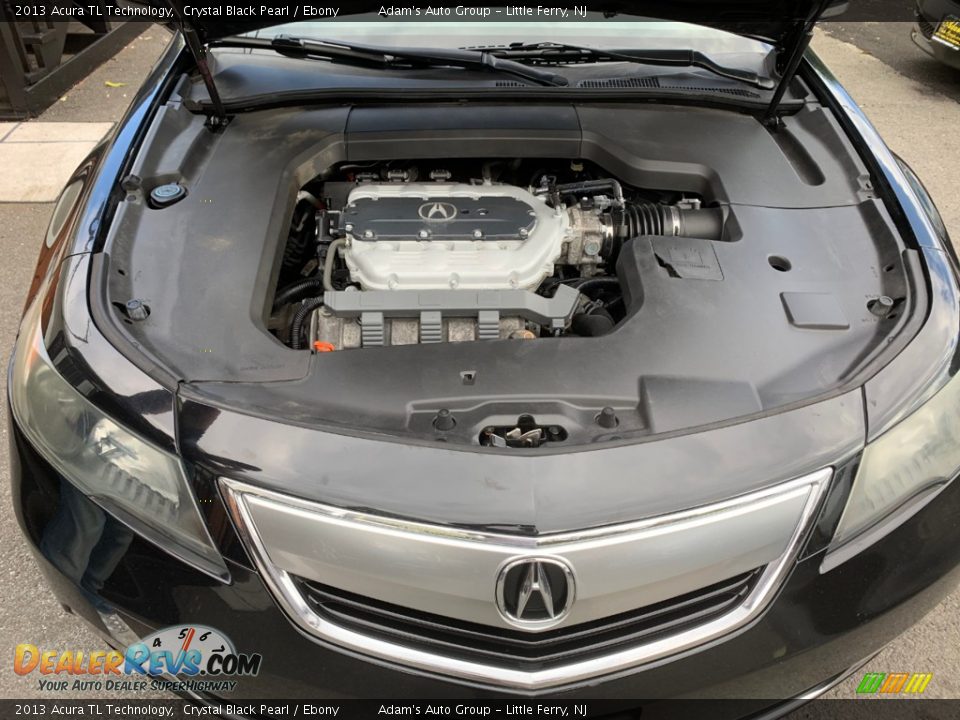 2013 Acura TL Technology Crystal Black Pearl / Ebony Photo #30