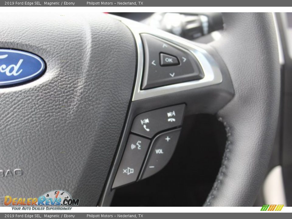 2019 Ford Edge SEL Magnetic / Ebony Photo #13